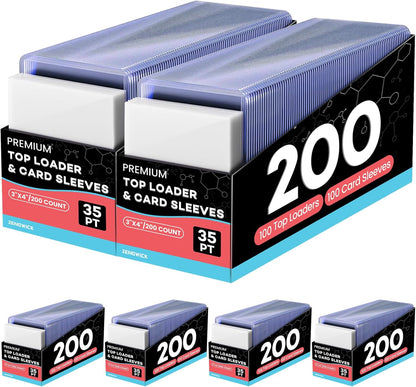 600 Hard Sleeves + 600 Soft Sleeves