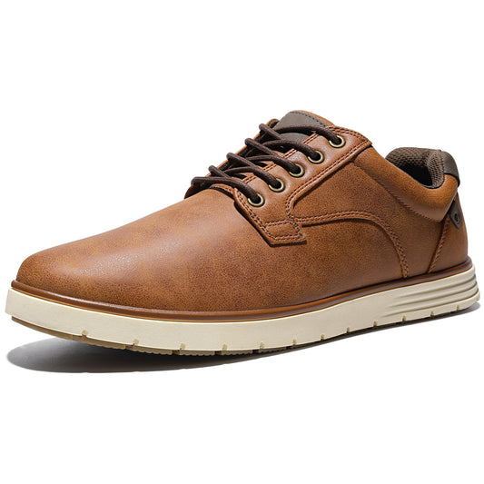 Men Dress Shoes Casual Lace Up Oxfords – Comfortable for Business Travel Work