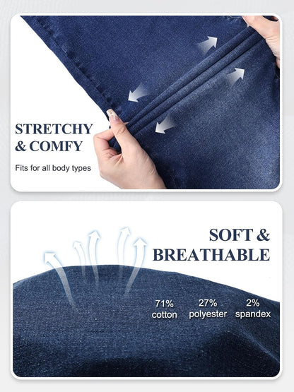 Pull On Wide Leg Jeans for Women