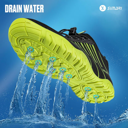 SIMARI Wasserschuhe für Damen und Herren, Badeschuhe, Strandschuhe, schnelltrocknend, Barfußschuhe, Wanderschuhe, Surfschuhe, Laufschuhe, Kajakschuhe