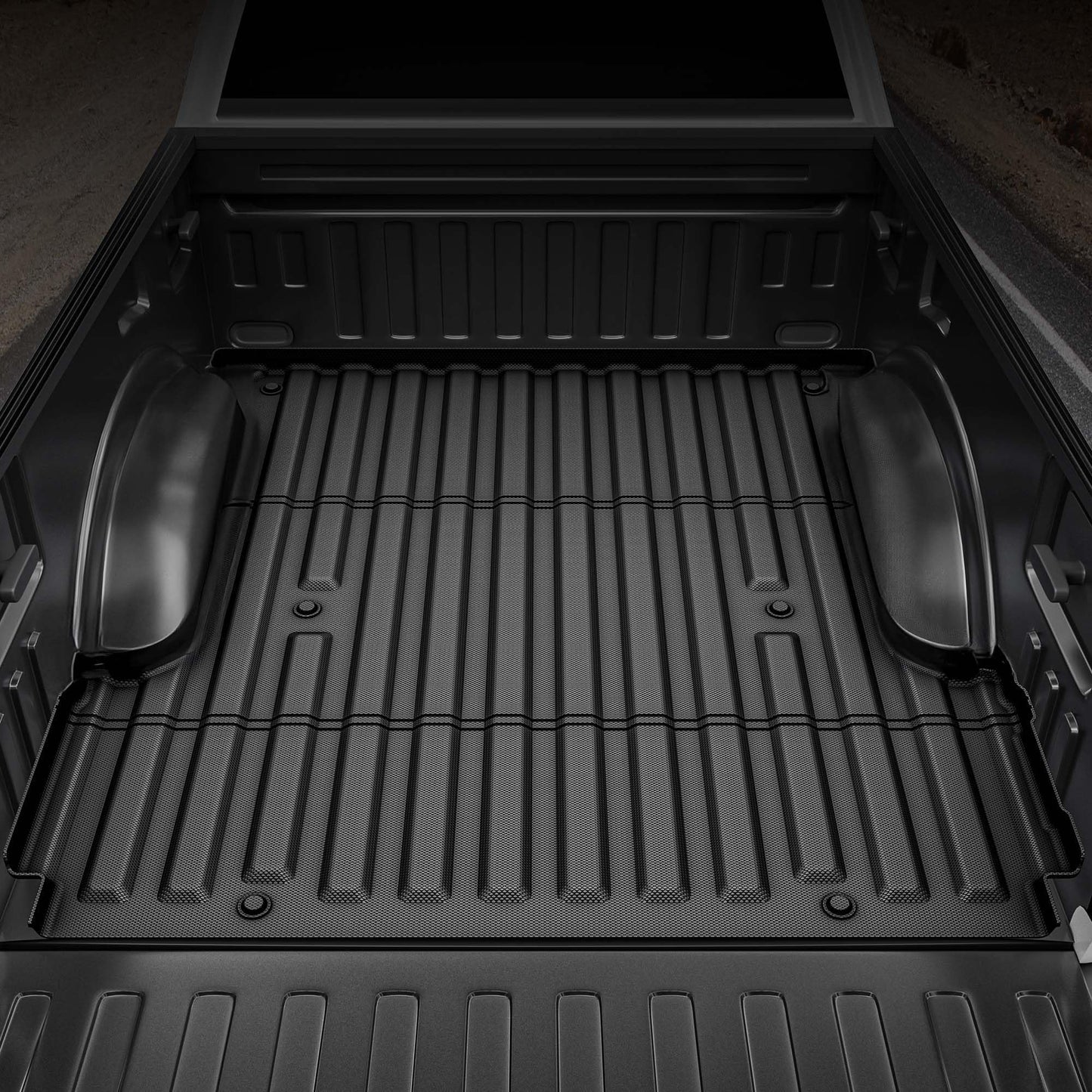 OEDRO Floor Mats Fit for Toyota Camry 2011-2007, Custom Fit Front & 2nd Row Floor Liner Set, TPE All Weather Protection Camry Car Mats, Black