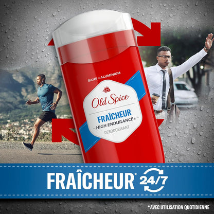 Old Spice High Endurance Deodorant für Herren, Aluminiumfrei, Pure Sport Duft, 107 g