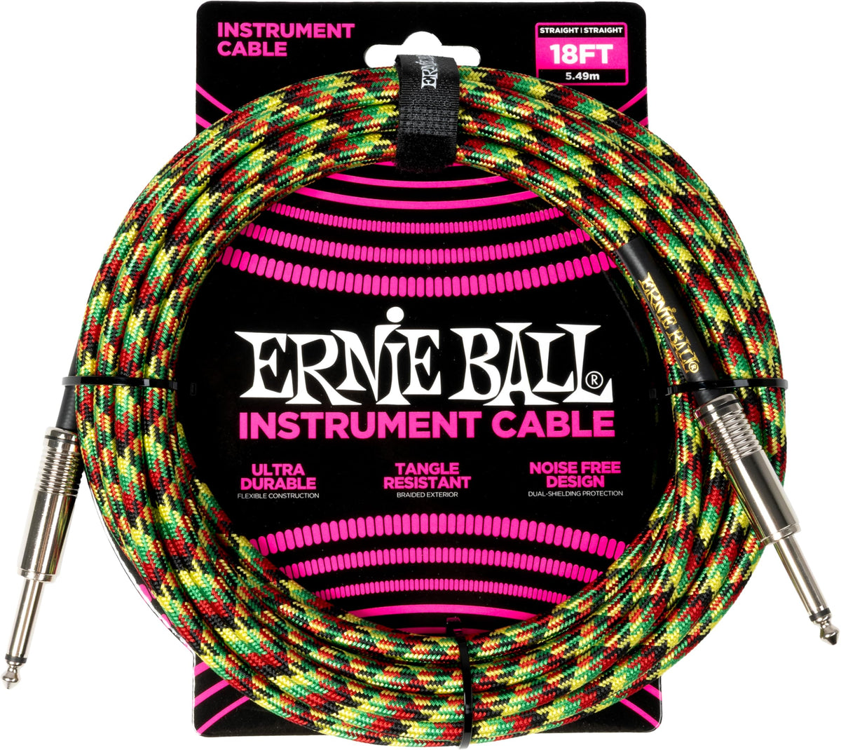 Ernie Ball Braided Instrument Cable