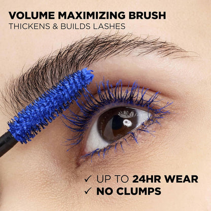 L'Oréal Paris Voluminous Original Mascara, Wimpern tuschen für Volumen und Trennung, nicht verklumpende Formel für weiche und geschmeidige Wimpern, Blackest Black 8,5ml