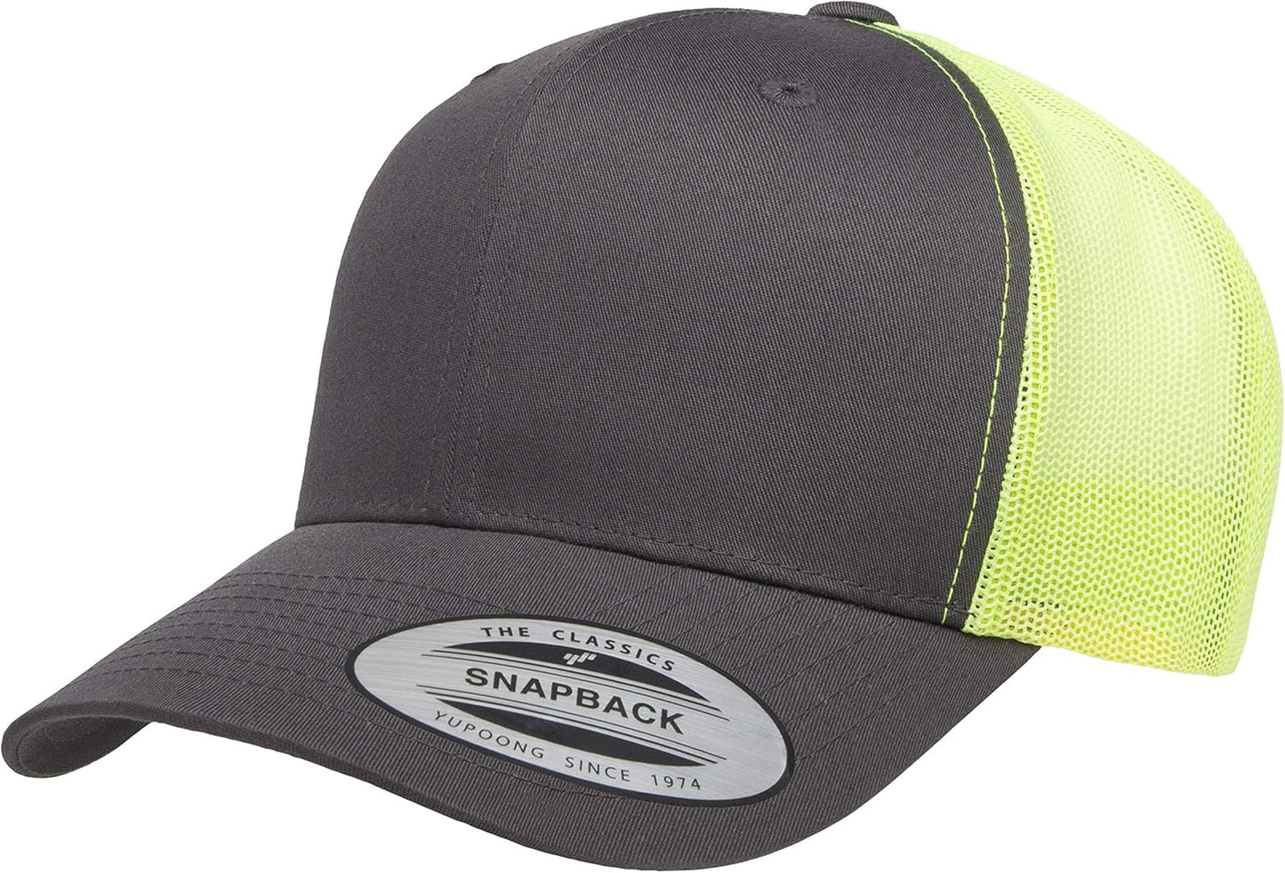One SizeCharcoal/Neon Green