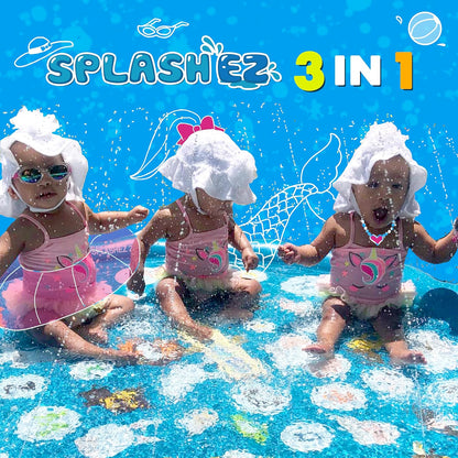 SplashEZ 3-in-1 Splash Pad: A Fun Learning Experience for Toddlers