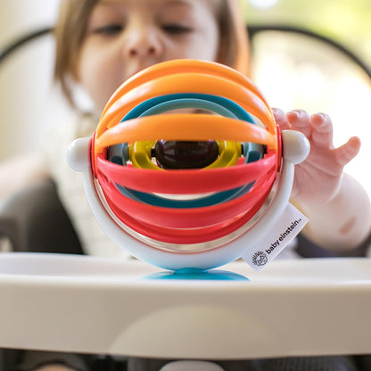 Baby Einstein Sticky Spinner BPA-freies Hochstuhl-Aktivitätsspielzeug, 3 Monate+