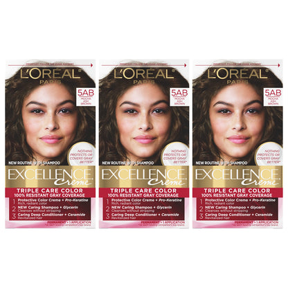 3 Count (Pack of 1)5AB Mocha Ash Brown