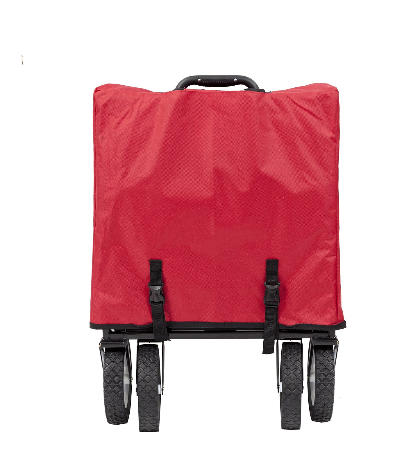 Mac Sports Collapsible Folding Outdoor Utility Wagon, Black