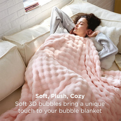 Bedsure Bubble Blanket Review: A Soft, Cozy, and Versatile Throw for All Seasons