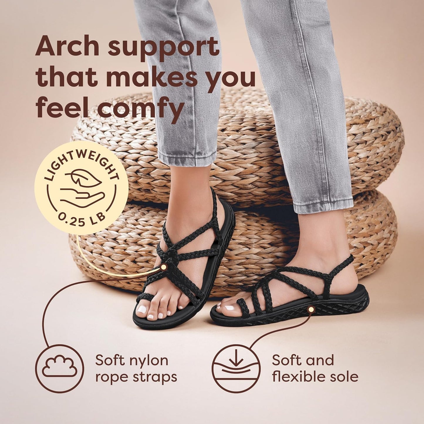 Plaka Explore Walking and Hiking Sandals for Women