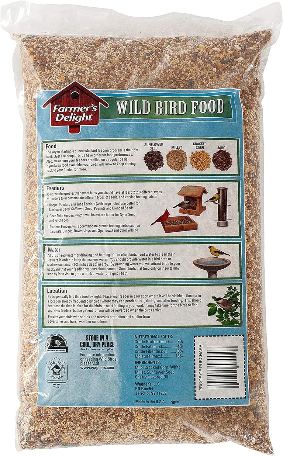 Wagner's 53002 Farmer's Delight Wild Bird Food Review