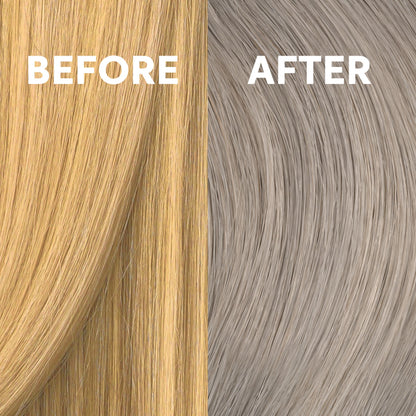 COLORCHARM Permanente Flüssigtönungen | Neutralisiert Gelbstich | Frei von Parabenen | Vegan | T18 Hellstes Aschblond | 41 ml