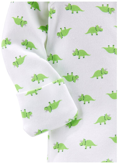 Simple Joys by Carter's Unisex Baby-Schlafoverall mit Füßen aus Baumwolle, 3er-Pack, Bär/Lama/Regenbogen, 3-6 Monate