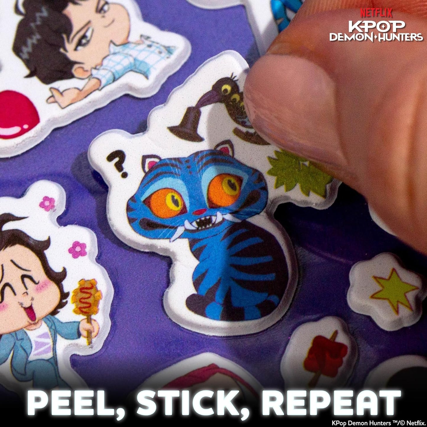 Kpop Demon Hunters Puffy Stickers: A Fun Way to Show Your Fandom