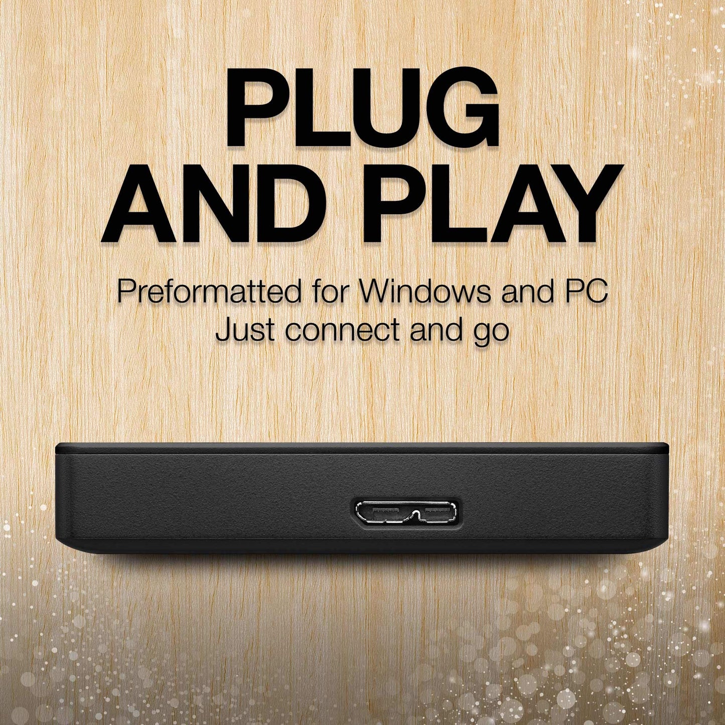 Seagate Portable 2 TB Externe Festplatte HDD – USB 3.0 für PC, Mac, PlayStation & Xbox – 1 Jahr Rescue Service (STGX2000400)