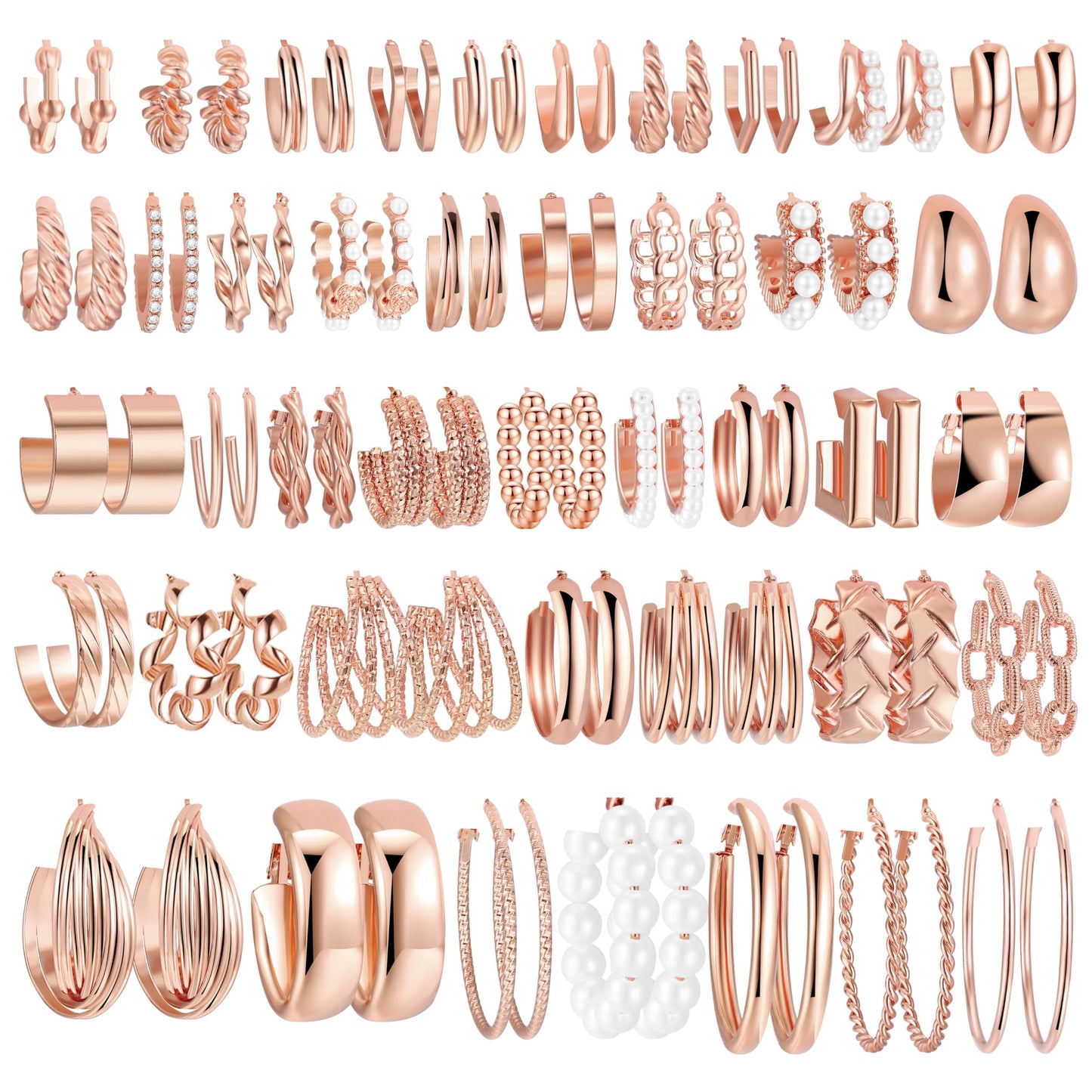 Rose Gold-42 pairs