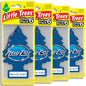 LITTLE TREES Car Air Freshener | Hanging Tree Provides Long Lasting Scent for Auto and Home | Black Ice, 24 Air Fresheners