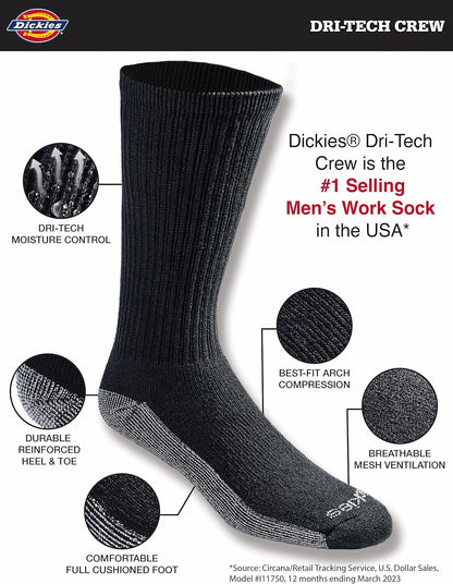 Dickies Men's Dri-tech Socks: Unbeatable Comfort and Performance