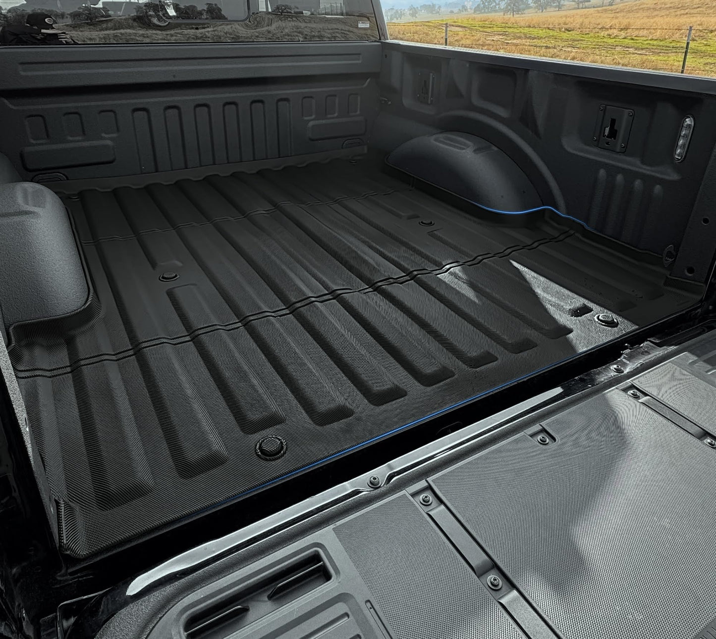 OEDRO Floor Mats Fit for Toyota Camry 2011-2007, Custom Fit Front & 2nd Row Floor Liner Set, TPE All Weather Protection Camry Car Mats, Black
