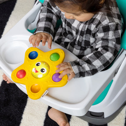 Baby Einstein Sticky Spinner BPA-freies Hochstuhl-Aktivitätsspielzeug, 3 Monate+