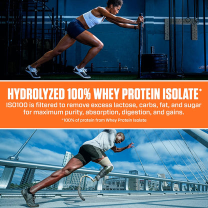 Dymatize x Cocoa Pebbles ISO100 Whey Protein Powder Isolate, 25g of Protein, 5.5g BCAAs, 120 Cal., Gluten Free, 1g Fat, 1g Sugar, 2g Carb (71 Servings) (Pack of 6)