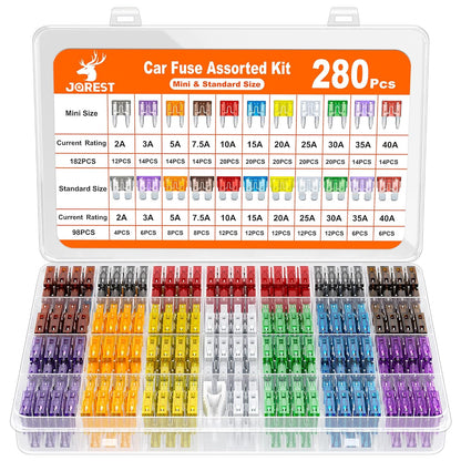 280Pcs Mini & Standard