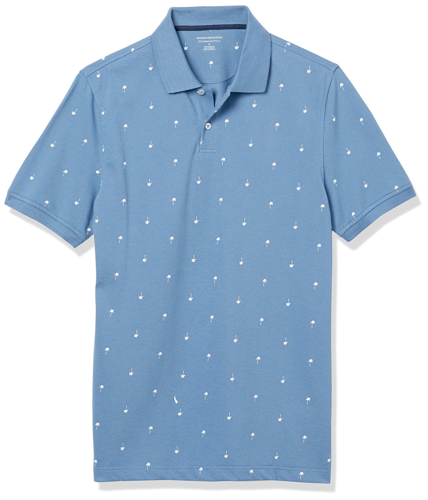 Amazon Essentials Mens Slim-Fit Cotton Pique Polo Shirt