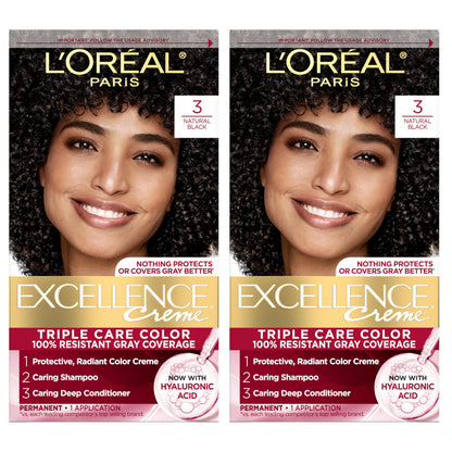 1 Count (Pack of 2)3 Natural Black