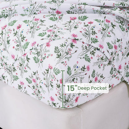 Softan Vintage Queen Bed Sheets: Wrap Yourself in Cozy Autumn Vibes