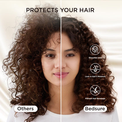 Bedsure Satin Pillow Case Queen Size 2 Pack, Similar to Silk Pillow Cases, Silky Pillowcase Covers for Hair and Skin with Envelope Closure, Gifts for Women Men, Grey, 20x30 Inches