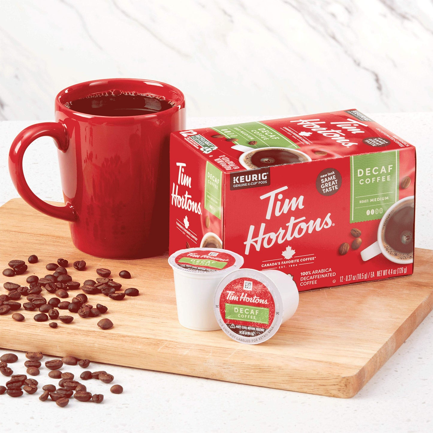 Tim Hortons Einzelportionskaffee, Originalmischung, K-Cup Pods für Keurig Kaffeemaschinen (30 K-Cups)