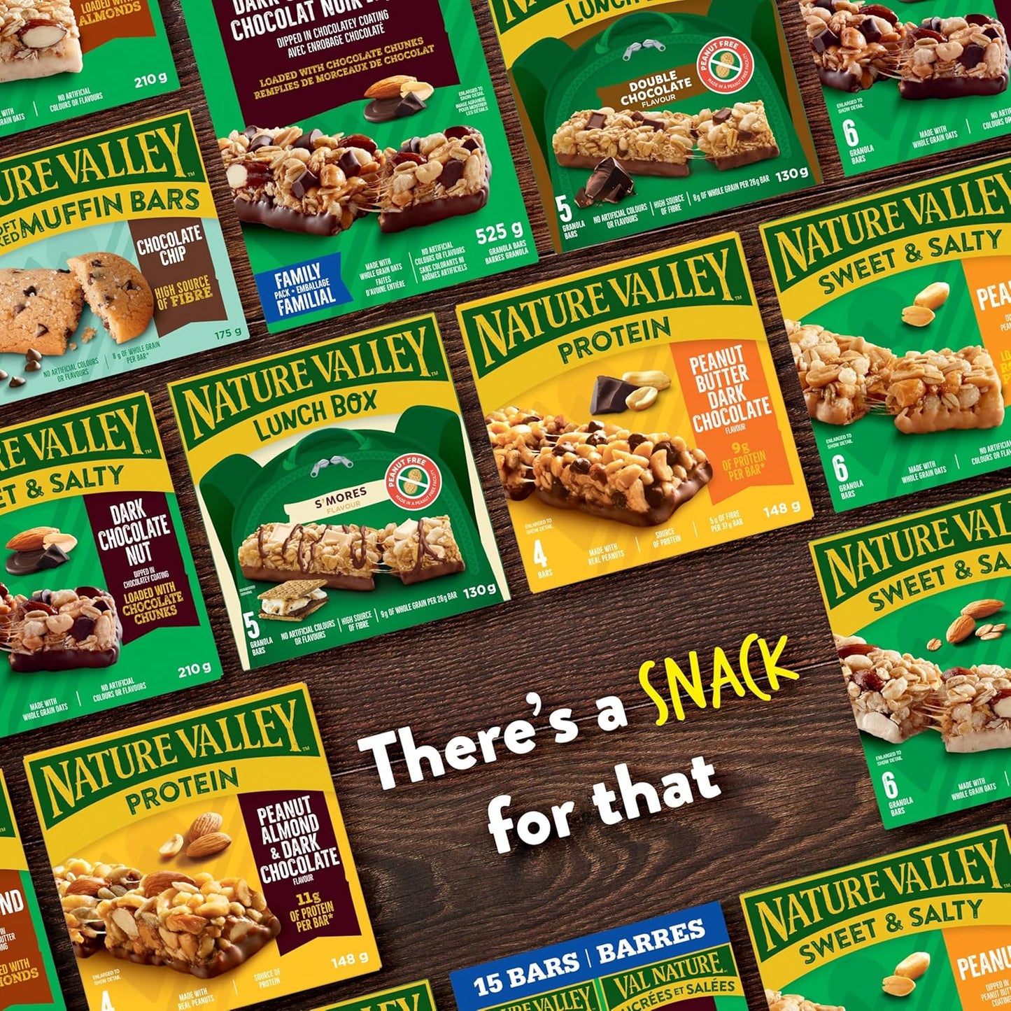 NATURE VALLEY Almond Sweet and Salty Granola Bars, No Artificial Flavours, No Artificial Colours, Made with Whole Grain Oats, Pack of 6 Bars, Loaded with Almonds, Dipped in Almond Butter Coating