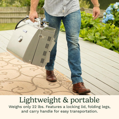 Cuisinart Chef's Style Tabletop Portable Propane Grill Review