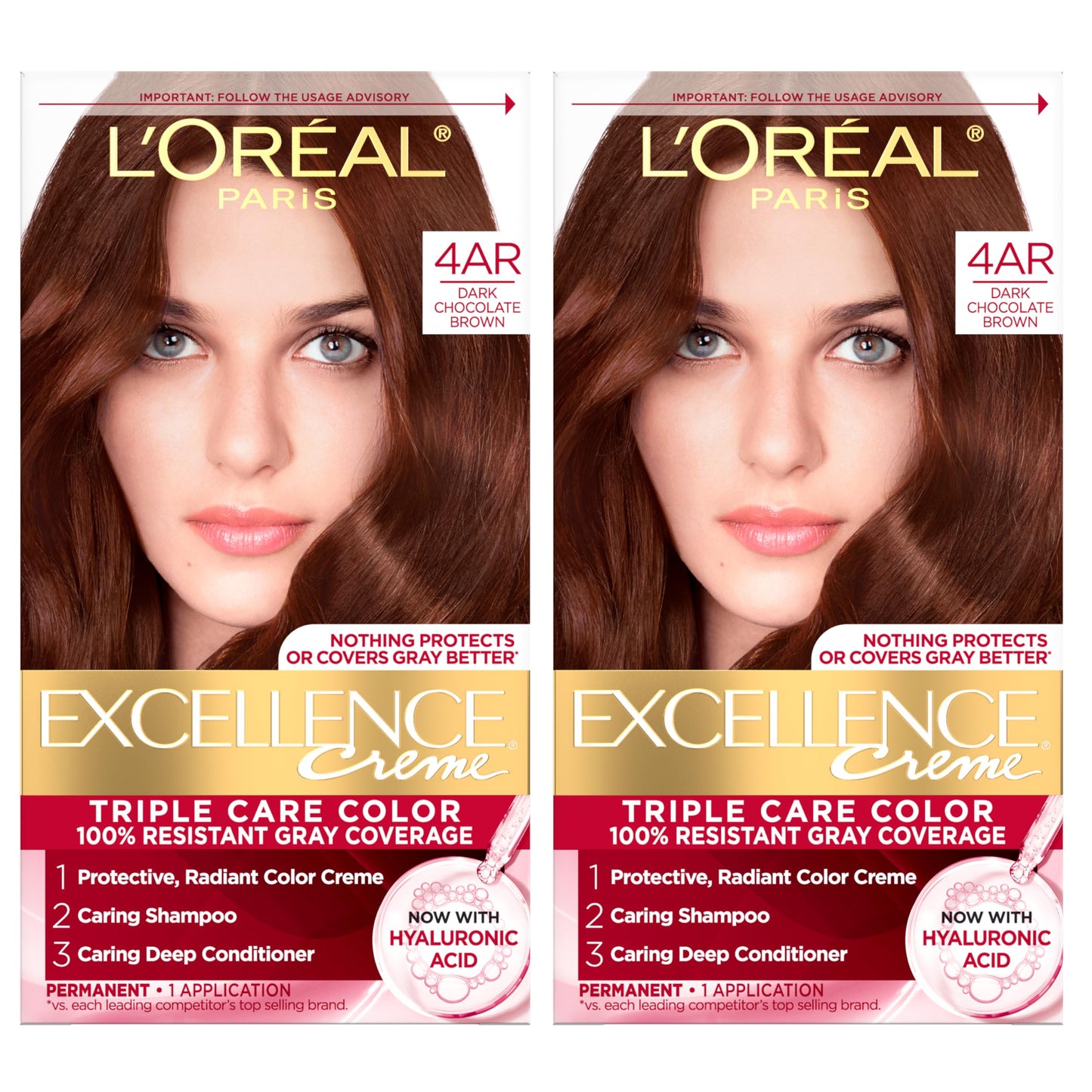 2 Count (Pack of 1)4AR Dark Chocolate Brown