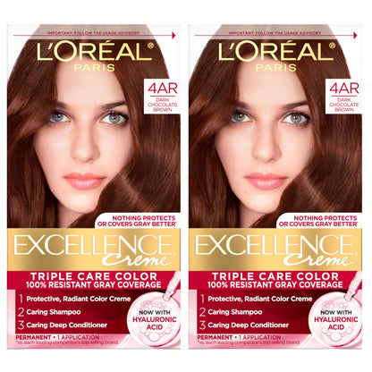 2 Count (Pack of 1)4AR Dark Chocolate Brown