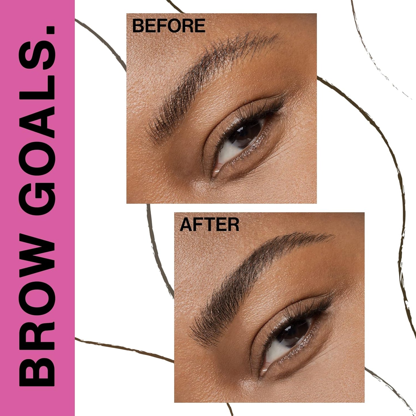 wet n wild Ultimate Eyebrow Retractable Definer Pencil, doppelseitig, feine Spitze, formt, definiert, füllt Augenbrauen aus - Dark Brown