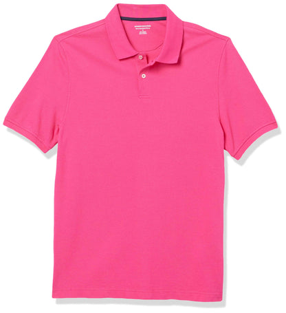 Amazon Essentials Mens Slim-Fit Cotton Pique Polo Shirt