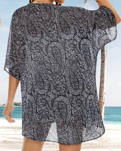Effortless Style with the JOELLYUS Women's Kimono Beach Coverup