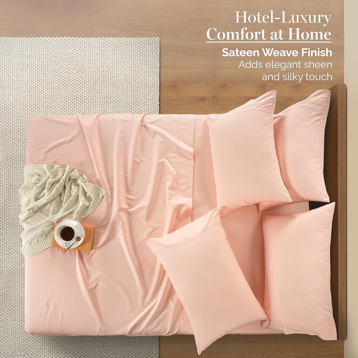 Casa Platino 100% Egyptian Cotton Sheets: Luxurious Comfort Redefined