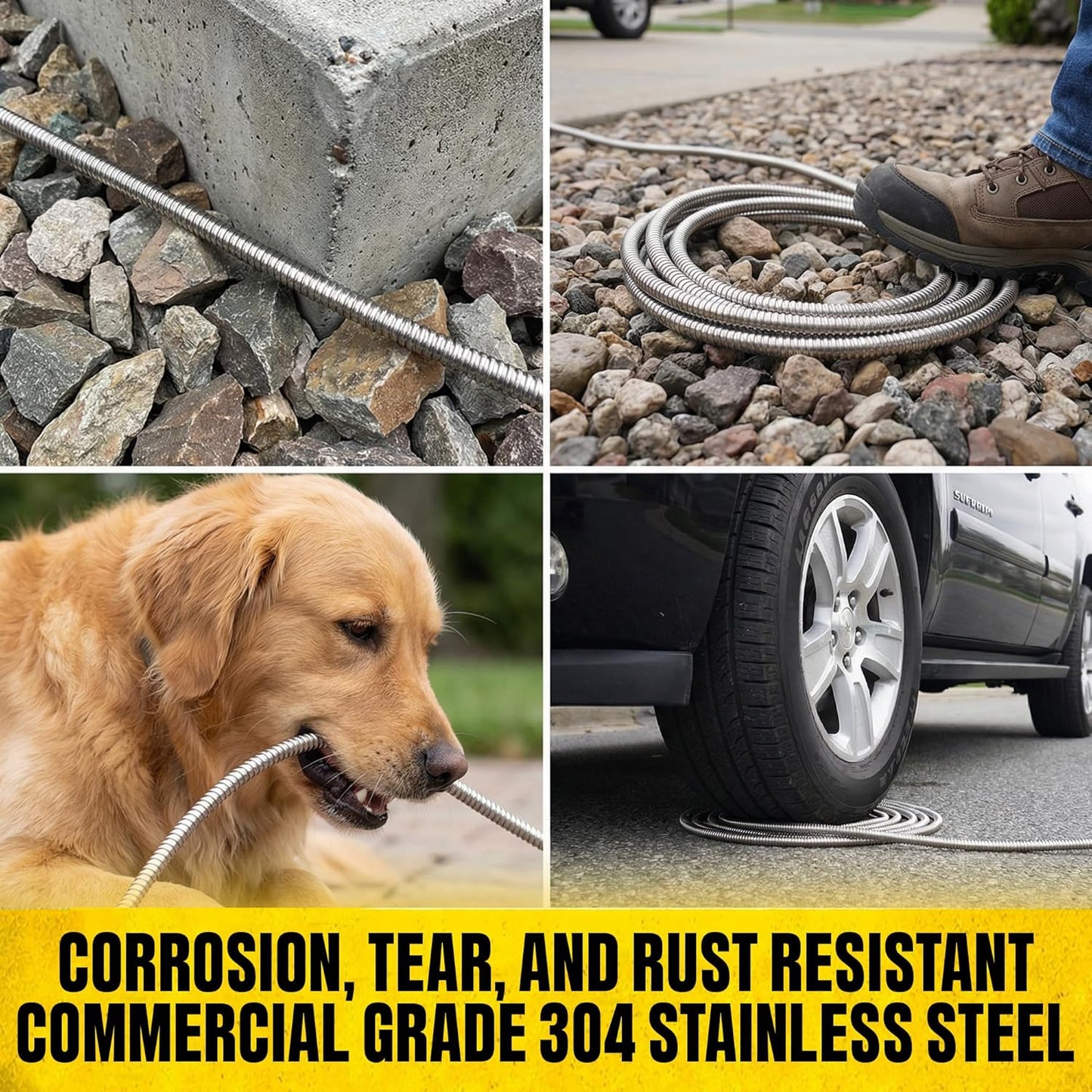 BIONIC STEEL 100 Ft Metal Garden Hose Review: A Durable and Flexible Solution