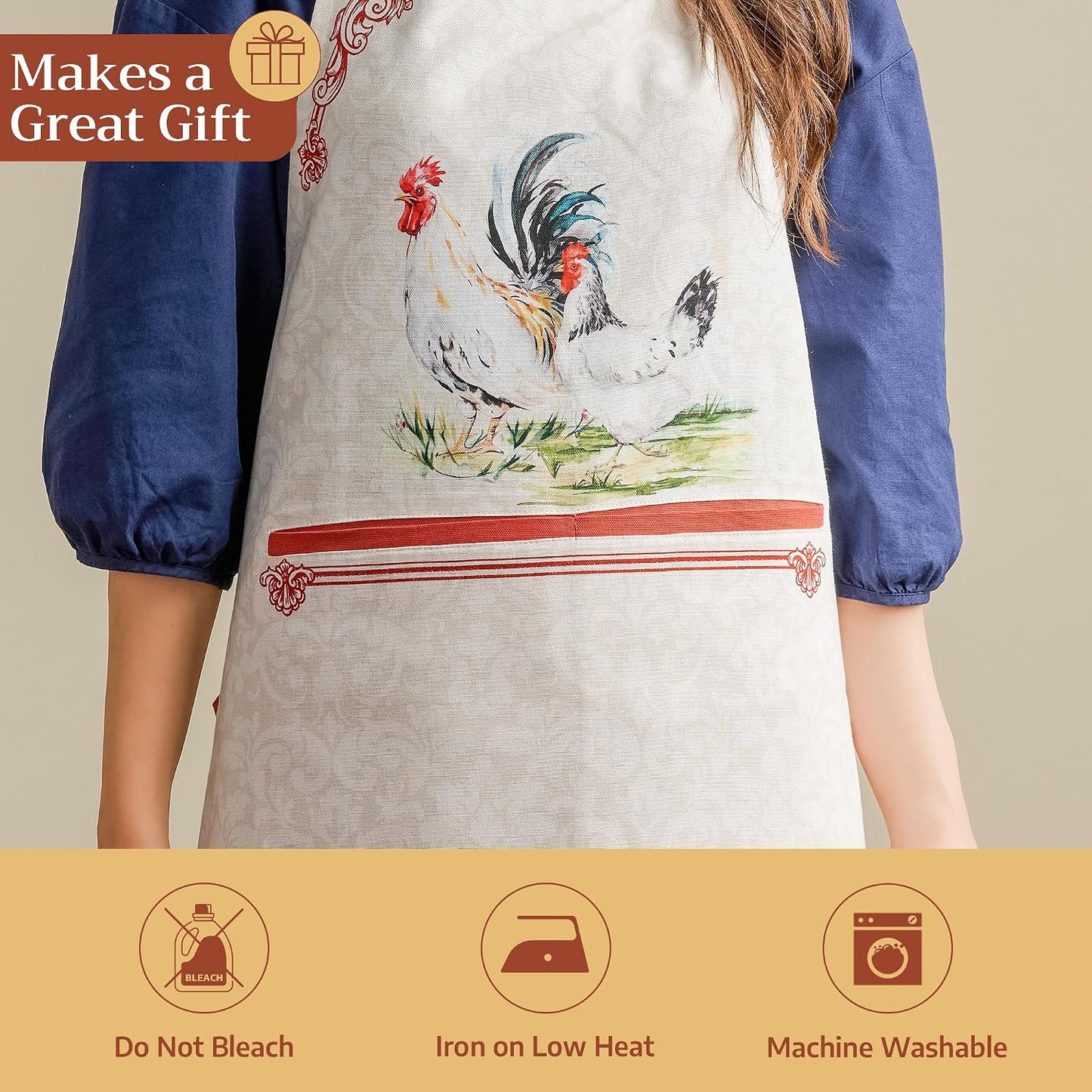 Maison d'Hermine Campagne Apron: A Chic and Practical Addition to Your Kitchen