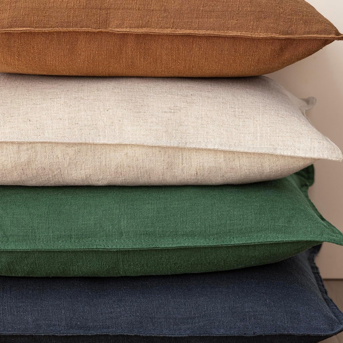Elevate Your Space with Foindtower's Pine Green Throw Pillow Covers