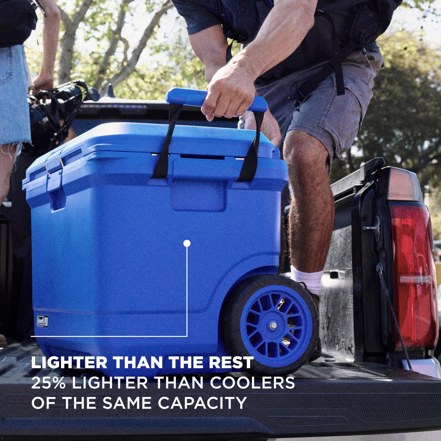 Coleman Pro Heavy-Duty 25qt Ultra-Light Premium Hard Cooler, Extra-Thick Insulation Keeps Ice up to 3 Days, 36-Can Capacity