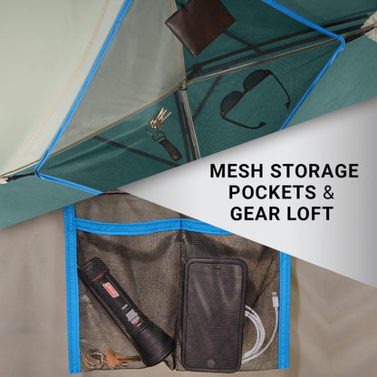 Coleman Skydome Tent with 5 Minute Setup, 2/4/6/8-Person Weatherproof Tent with Rainfly & Carry Bag, 20% More Headroom Than Traditional Canopies