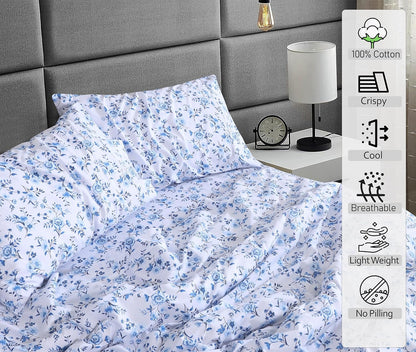 RUVANTI 100% Cotton Sheets - A Breath of Fresh Air for Hot Sleepers