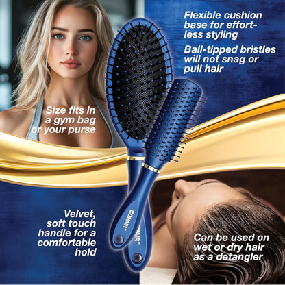 Conair Blue Velvet Touch Kissenbürste