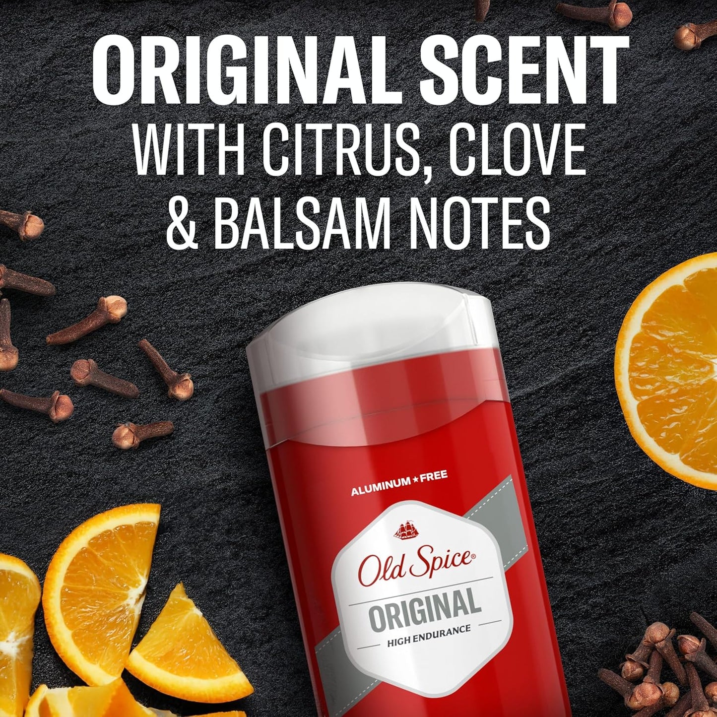 Old Spice High Endurance Deodorant für Herren, Aluminiumfrei, Pure Sport Duft, 107 g