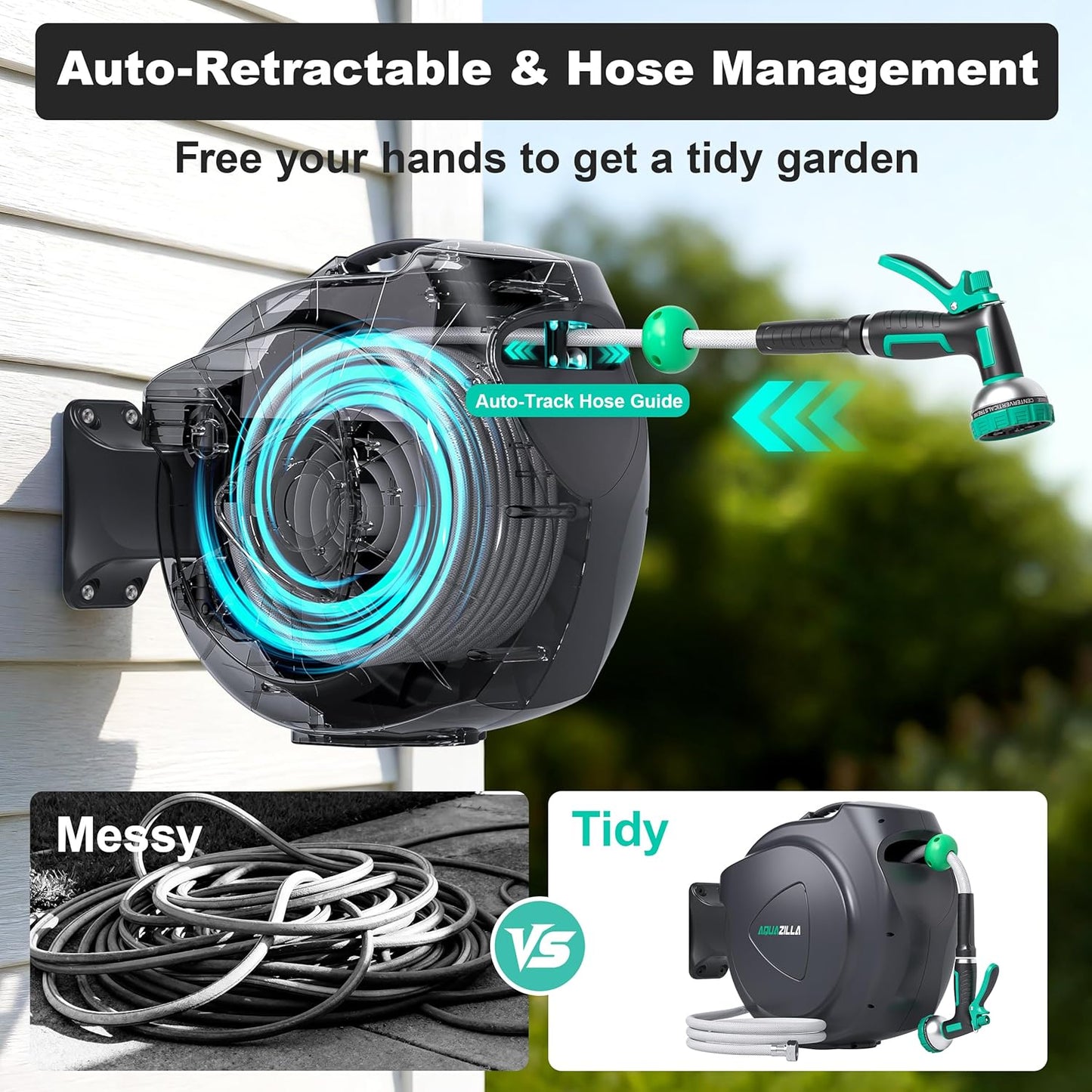 Retractable Garden Hose Reel - A Game Changer for Outdoor Watering