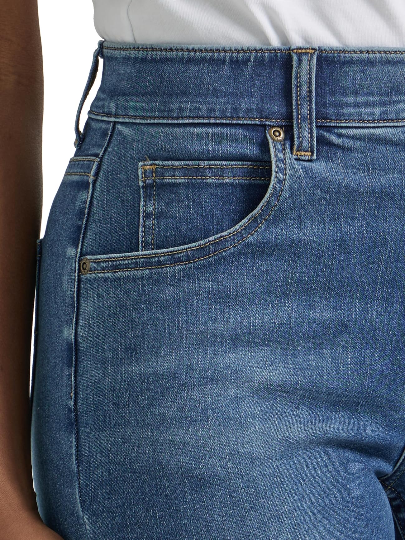 Lee Damen Ultra Lux Comfort mit Flex Motion Skinny Leg Jeans mit Ever Fit, Schwarz, 10